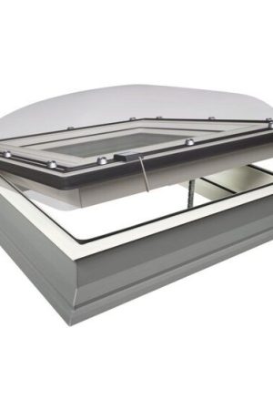 Snelle Levering Fakro lichtkoepel elektrische ventilatie inbraakwerend glas DEC P2 90x120 cm