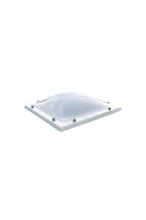 Actieprijs Lichtkoepel bolvormig enkelwandig acrylaat dagmaat 55X55 cm
