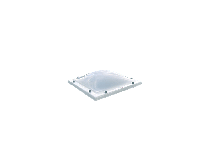 Aanbieding Lichtkoepel bolvormig enkelwandig acrylaat dagmaat 100X230 cm
