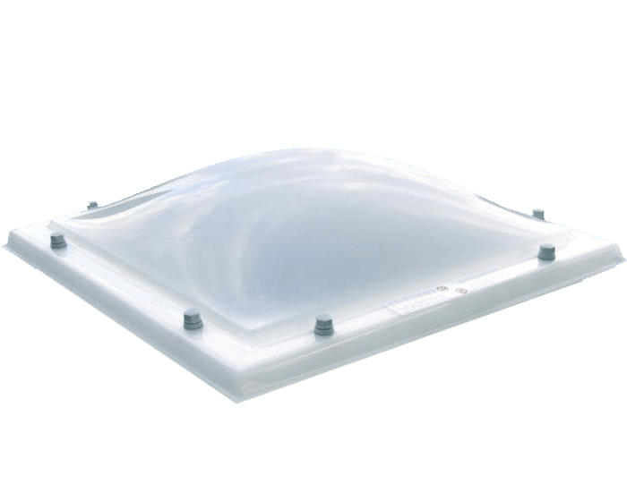 Favoriet Lichtkoepel bolvormig driewandig acrylaat dagmaat 90X150 cm