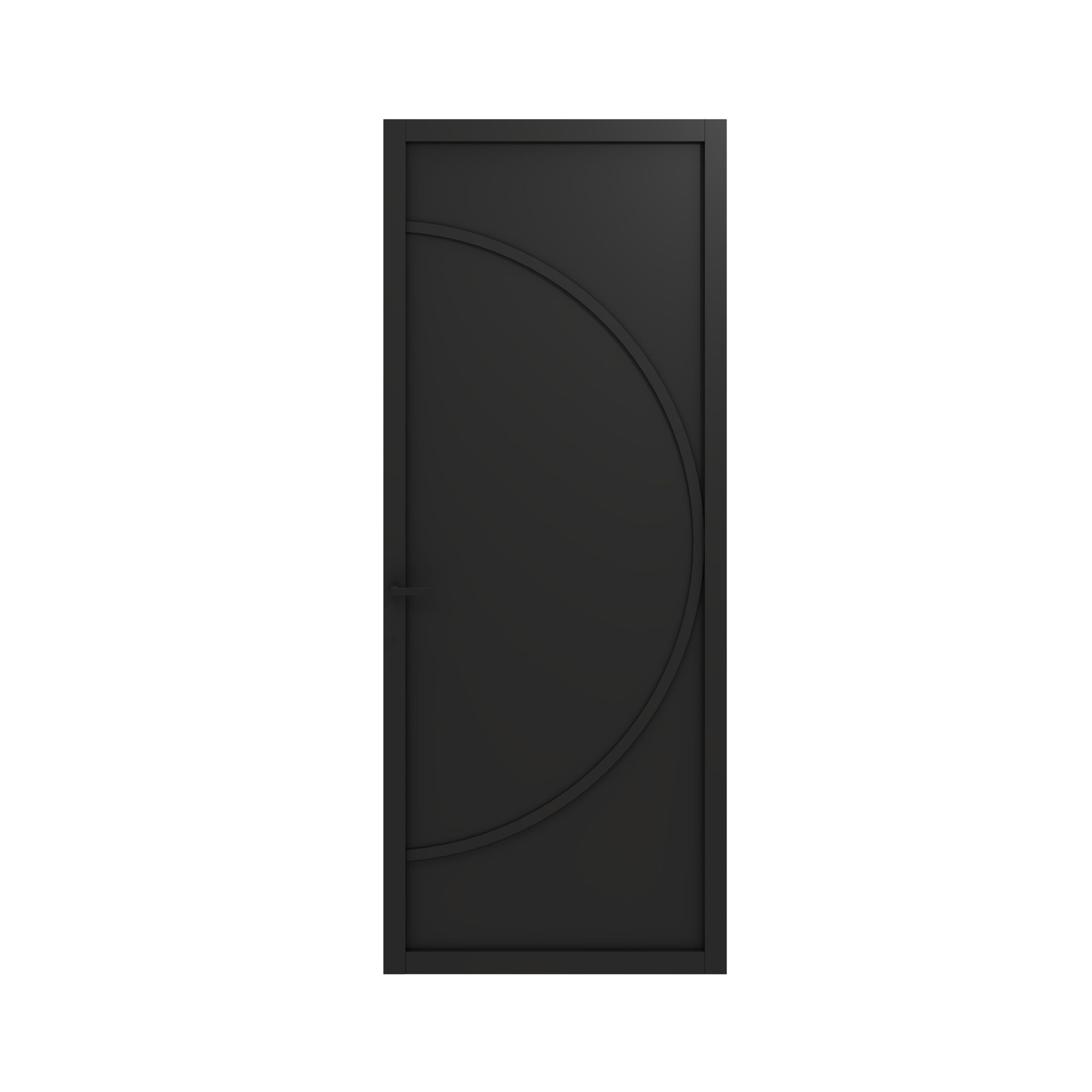 Exclusieve Aanbieding Skantrae SSL4713 Voorbehandelde Paneeldeur (Zwart)