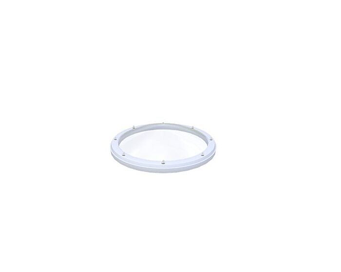 Beperkt Aanbod Enkelwandige ronde lichtkoepel acrylaat dagmaat 50cm