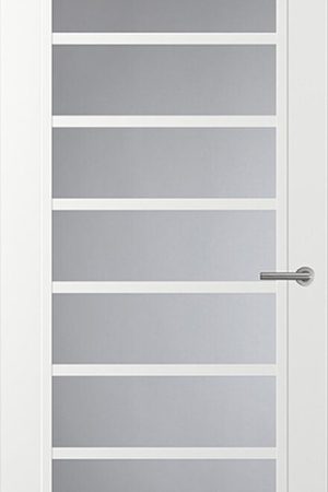 Must-Have Svedex Front FR519 Glasdeur met witte glaslatten (maatwerk)