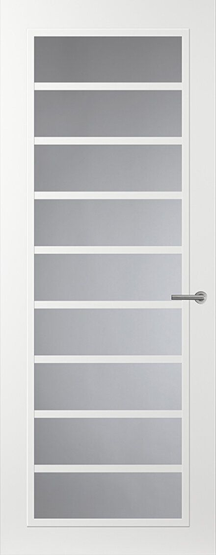 Must-Have Svedex Front FR519 Glasdeur met witte glaslatten (maatwerk)