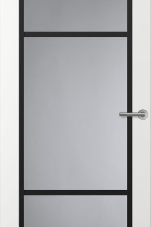 Favoriet Svedex Front FR515 Glasdeur met zwarte glaslatten (maatwerk)
