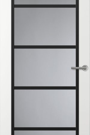 Merkproduct Svedex Front FR516 Glasdeur met zwarte glaslatten (maatwerk)