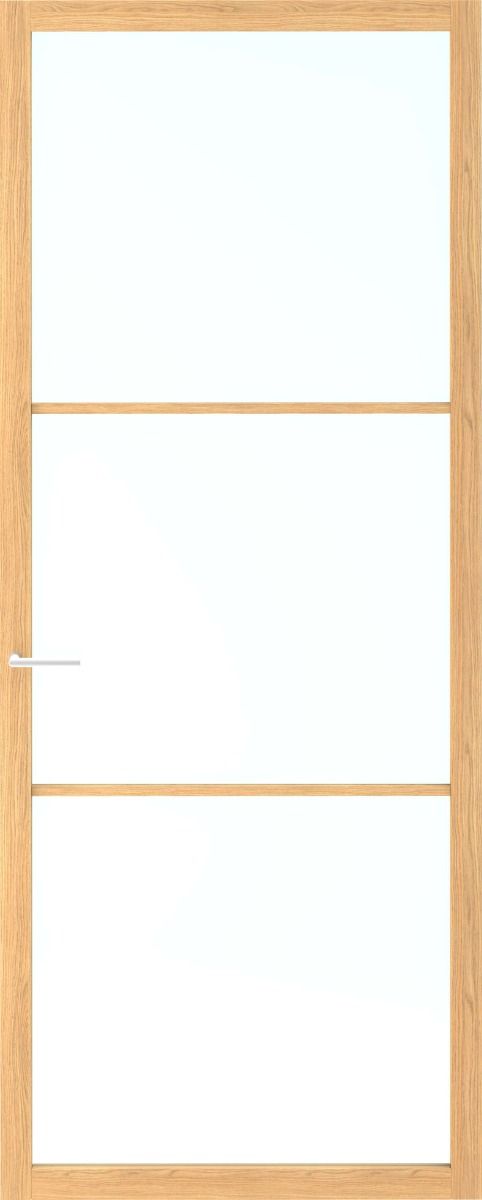 Beperkt Aanbod Skantrae SSL 14803 Blank glas - Natural Oak