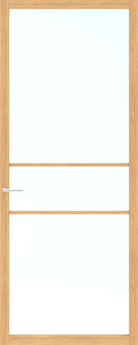 Laatste Versie Skantrae SSL 14810 Blank glas - Natural Oak