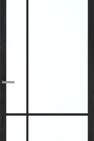 Weekendaanbieding Skantrae SSL 14709 Blank glas - Charcoal Oak