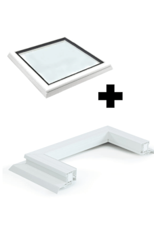 Bestel Nu Skylux iDome HR++ glasraam met renovatiekader 105x105 cm