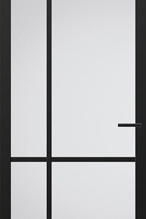 Meest Verkocht Svedex Nova Design NDB903 Glasdeur Diep Zwart (maatwerk)