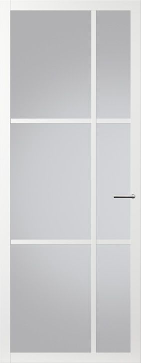 Betaalbaar Svedex Nova Design NDB906 Glasdeur Wit (maatwerk)