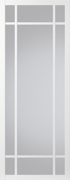 Gecertificeerd Svedex Nova Design NDB907 Glasdeur Wit (maatwerk)