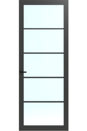 Weekendaanbieding Skantrae SKL9640 Afgelakte glasdeur (Grijs)- (maatwerk)