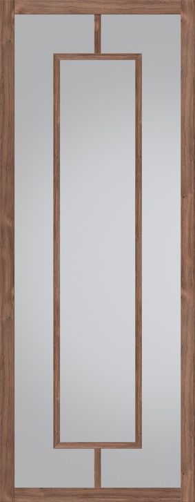 Korting Svedex Nova Design NDB908 Glasdeur Donker eiken (maatwerk)
