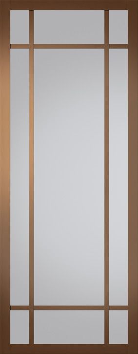 Favoriet Svedex Nova Design NDB907 Glasdeur Brons (maatwerk)
