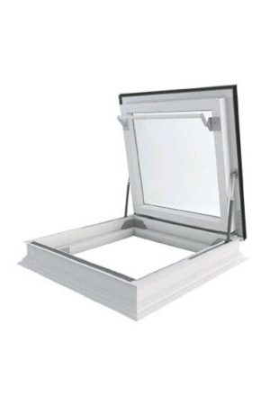 Rechtstreeks Van De Fabrikant Fakro DRF dakbetreding vlakke glasplaat energie saving DU6 glas 100x100 cm
