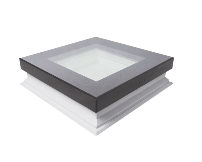 Beperkte Voorraad Fakro platdakraam DXW Walkable 120x120 cm