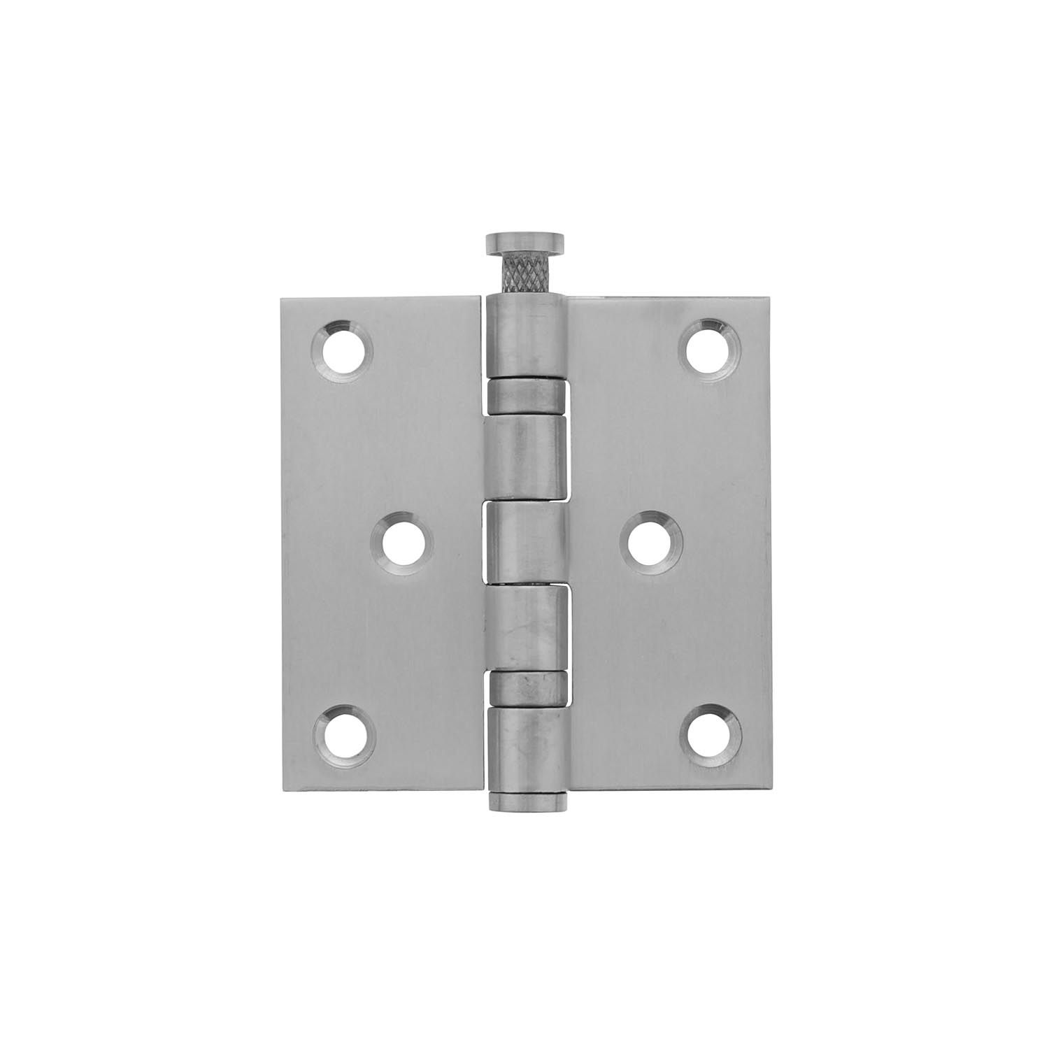 Beste Prijs Intersteel Kogellagerscharnier 76x76x2,5mm recht tot 50 kilo rvs geborsteld