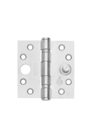 Merkproduct Intersteel Kogellagerscharnier 89x89x3mm recht tot 80 kilo rvs geborsteld