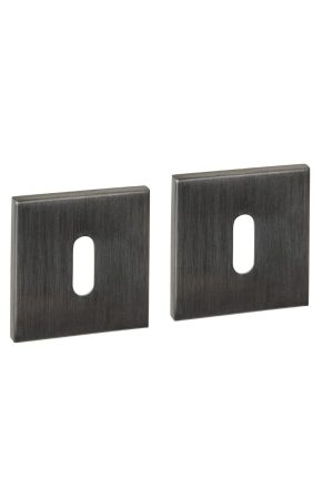 Intersteel Sleutelrozetten verdekt 53x53x6mm PVD antraciet Lage Kosten