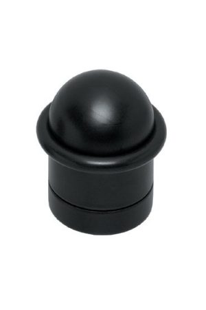 Intersteel Living deurstop met ring (mat zwart) 0023.442000 Laatste Kans