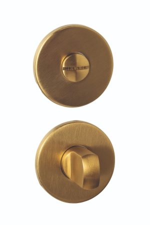 Intersteel WC-sluiting verdekt ø52x6mm met stift 6-8mm PVD messing mat Exclusieve Aanbieding