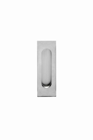 Hoge Kwaliteit Intersteel Schuifdeurkom rechthoek 170x50mm blind rvs geborsteld