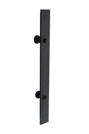 Intersteel deurgreep plat 400mm x 40mm tbv schuifdeur mat zwart 0023.450111 Speciale Aanbieding
