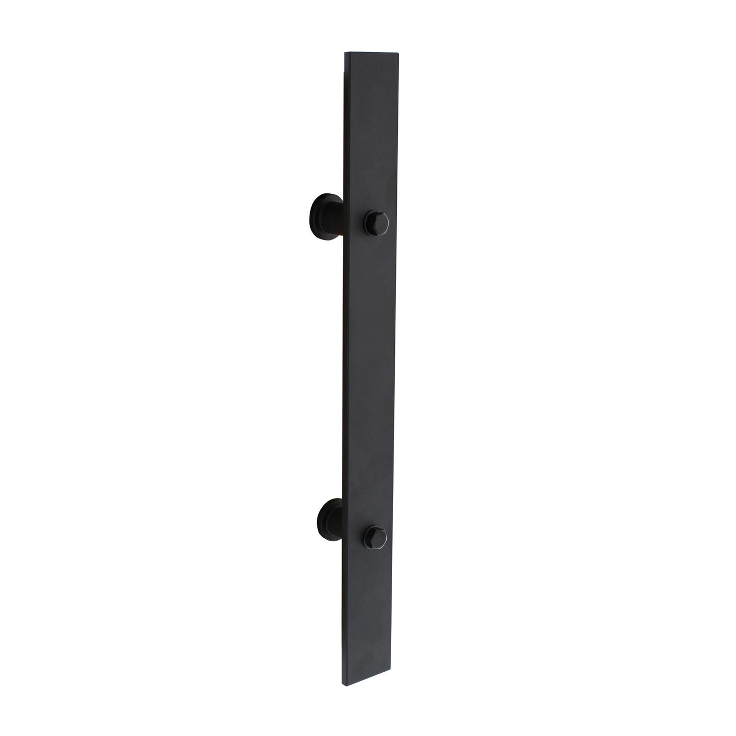 Intersteel deurgreep plat 400mm x 40mm tbv schuifdeur mat zwart 0023.450111 Speciale Aanbieding