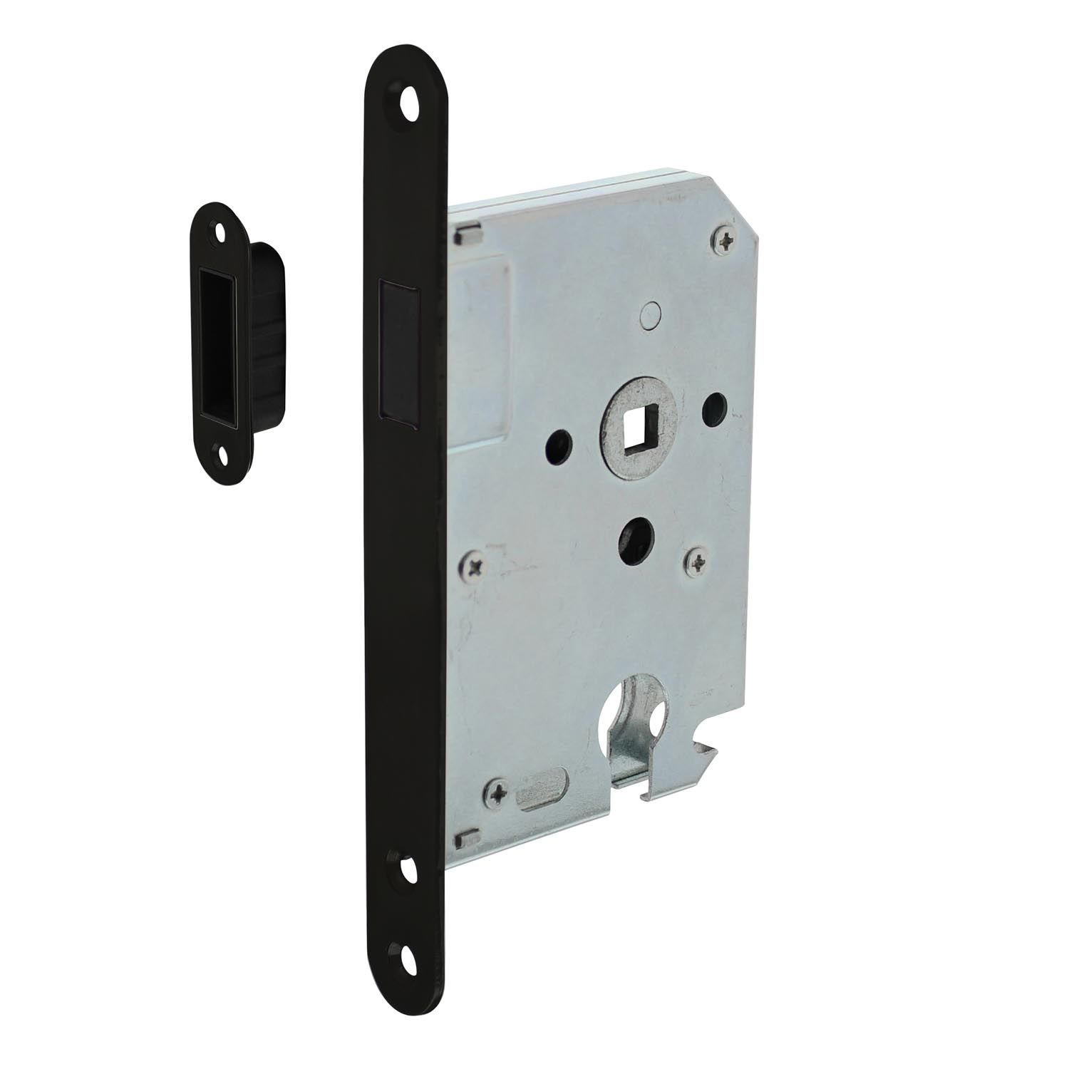 Intersteel magneet dag/nachtslot cilinder zwarte voorplaat 0094.957229 Koopje