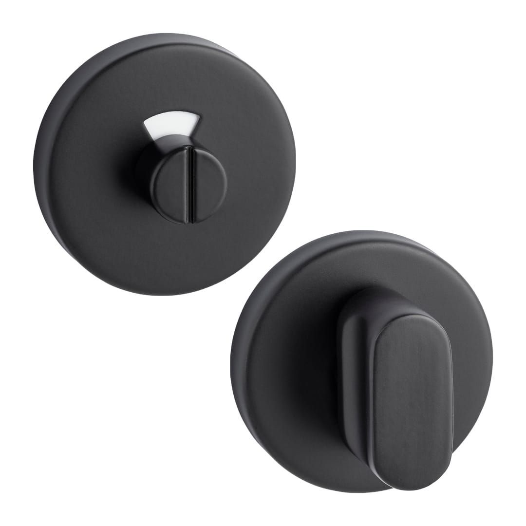 Weekamp Set Toiletgarnituur Black rond 53 mm Betaalbaar