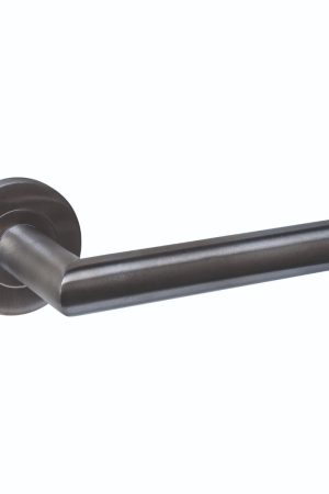 Rechtstreeks Van De Fabrikant Intersteel Deurkruk Q 01 op rozet verdekt ø52x6mm PVD antraciet
