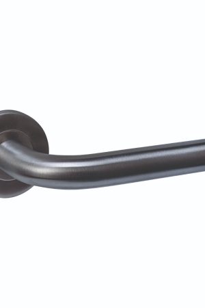 Intersteel Deurkruk Q 02 op rozet verdekt ø52x6mm PVD antraciet Weekendaanbieding