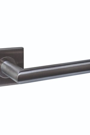 Intersteel Deurkruk Q 04 op rozet verdekt 53x53x6mm PVD antraciet Uitverkoop
