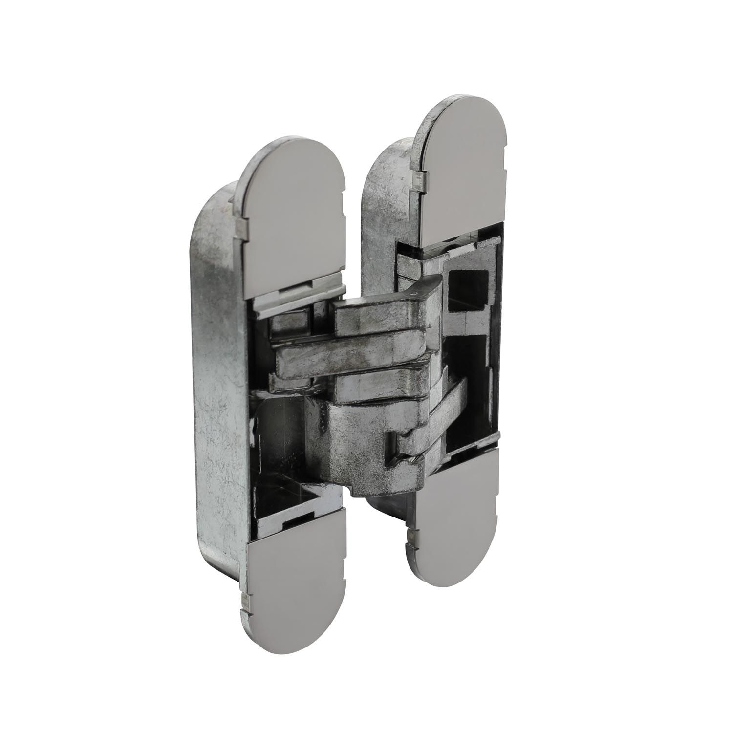 Intersteel Scharnier 130 x 30 mm zamak – nikkel 3D verstelbaar Betaalbaar