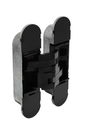 Intersteel Scharnier 130 x 30 mm zamak – zwart 3D verstelbaar Finale Uitverkoop