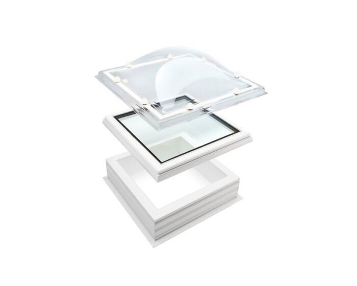 Hoge Kwaliteit Skylux lichtkoepel iDome met HR++ glas 60x90 cm