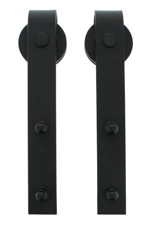 Intersteel Set van 2 hangrollen Basic zwart Lage Kosten