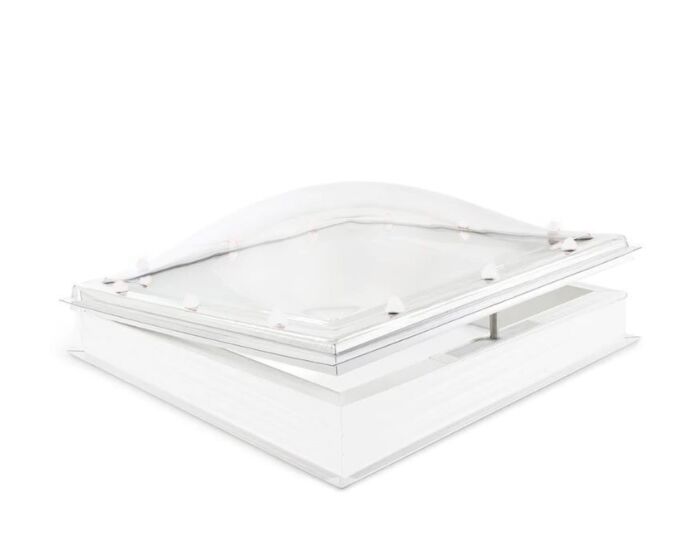 Bestseller Skylux elektrische ventilatie lichtkoepel iDome HR++ glas 80x180 cm