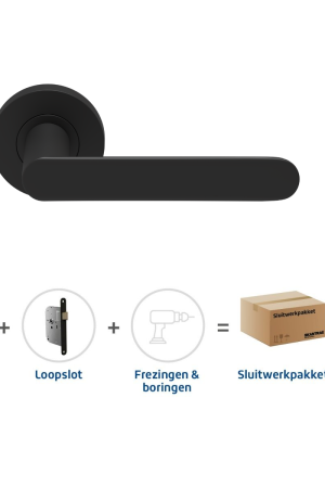 Korting Skantrae Sluitwerkpakket 2155 Arc 20 regular loop ZWART