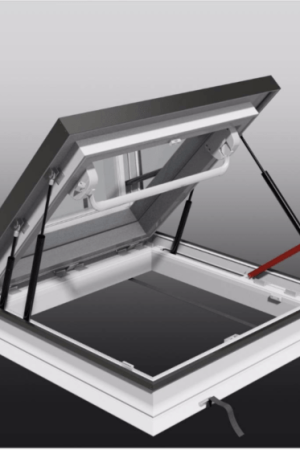 Dagaanbieding Intura platdakraam 90x90 cm PGM A1 - daktoetreding en ventilatie