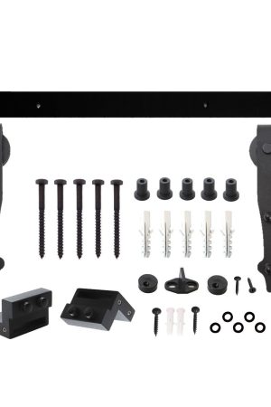 Op = Op Intersteel Schuifdeursysteem Classic mat zwart