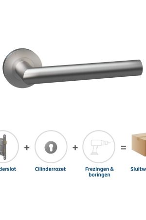 Exclusieve Aanbieding Skantrae Sluitwerkpakket 2003 Orbit cilinder RVS