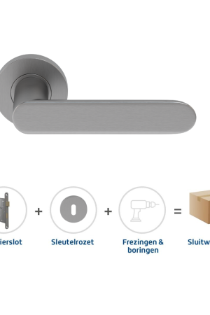Dagaanbieding Skantrae Sluitwerkpakket 2153 Arc 24 regular sleutel RVS