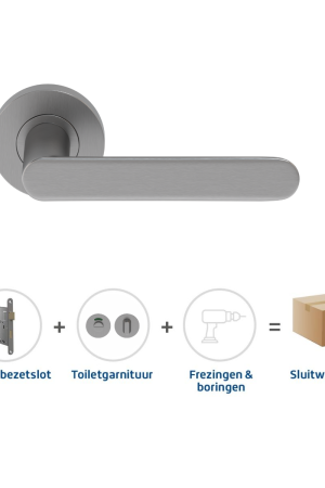 Laatste Kans Skantrae Sluitwerkpakket 2162 Arc 20 regular toilet RVS