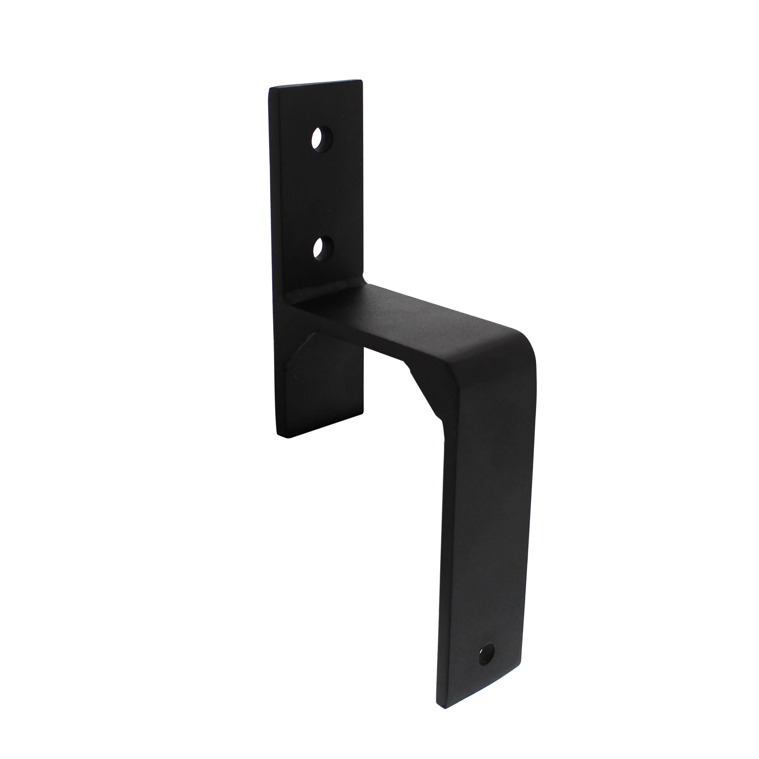 Intersteel Set van 5 wandsteunen voor dubbele schuifdeuren mat zwart Laatste Kans