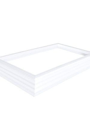 ventilerende pvc-opstand 16/20 EP met enkele manuele spindel met buis 0600 x 1300 mm Let op! Dakopening = 800 x 1500 mm Laatste Kans