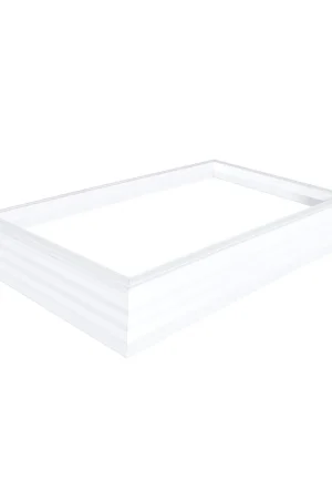 ventilerende pvc-opstand 16/20 EP met enkele manuele spindel met buis 0750 x 1250 mm Let op! Dakopening = 950 x 1450 mm Favoriet
