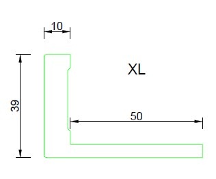 Direct Verzonden Alfa flex XL architraaf wit
